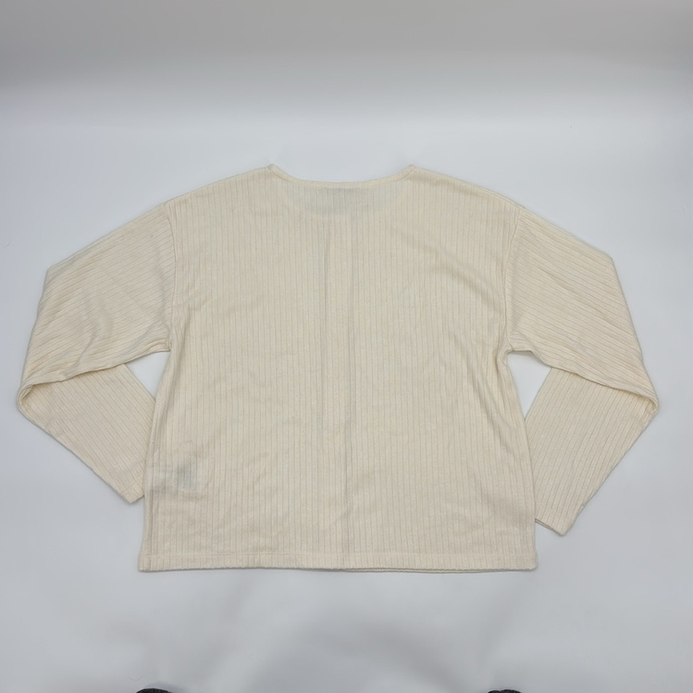 Madewell Cream Button-Up Cardigan - Picture 8 of 12